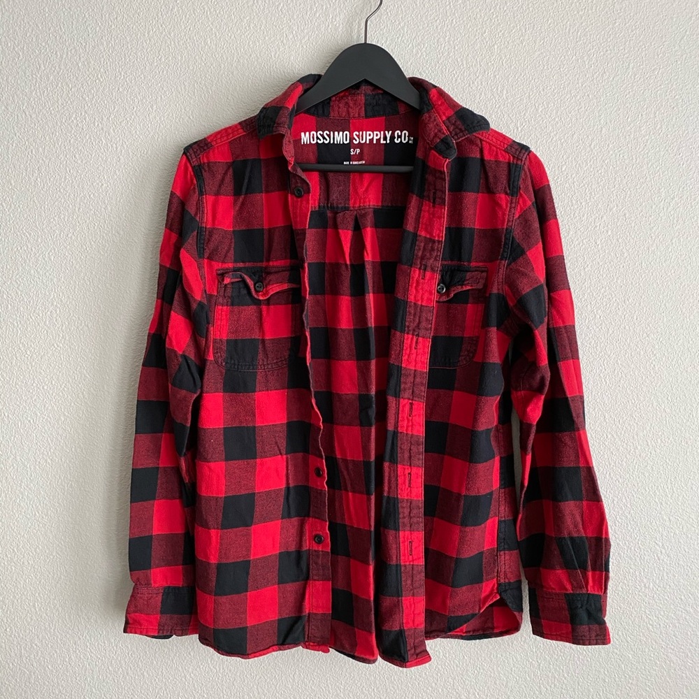 Mossimo Supply Co. red flannel